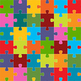 Seamless puzzle texture
