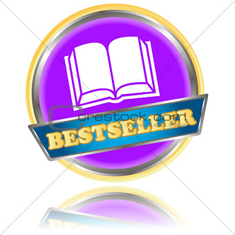 Purple bestseller icon