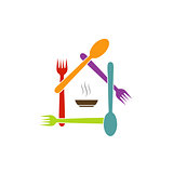 Logo for a restaurant or a cafe