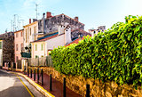 Typical residential houses in Cannes, France