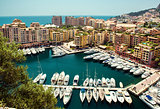 View of Fontvieille. Principality of Monaco