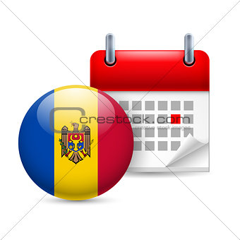 Icon of National Day in Moldova