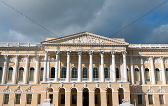 building of the Russian Museum in St. Petersburg.