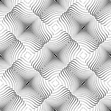 Design seamless twirl movement striped pattern