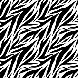 Seamless texture of zebra stripes