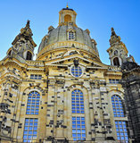 Church Frauenkirche front  in Dresden Germany