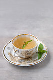 Cup of menth tea