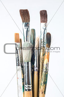 Used brushes