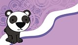 panda teddy bear cute baby cartoon background