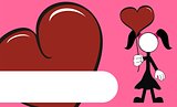 pictograms love stick man and girl background41