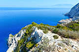 Summer coastline landscape (Zakynthos, Greece)