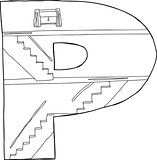 P With Staircases
