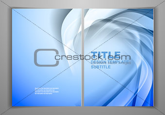 Blue Business Front and Back Flyer Template