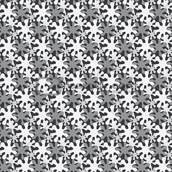 Vector monochrome seamless background from blots