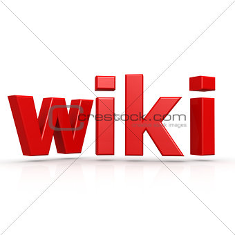 Red wiki word