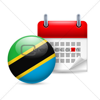 Icon of National Day in Tanzania