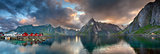 Lofoten Islands Panorama.