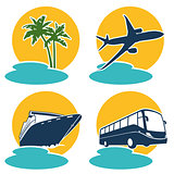 Travel and holiday icon
