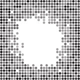 Abstract dotted grayscale background