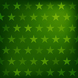 Green stars pattern