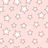 Seamless background with stars