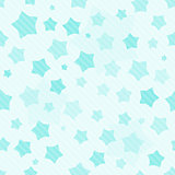 Blue seamless background with stars