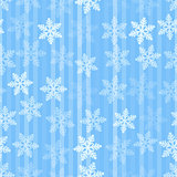 Abstract blue and white christmas seamless background