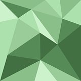Green triangle vector background or pattern.