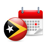 Icon of National Day in East Timor