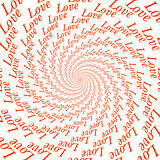 Design red whirl movement background