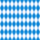 Oktoberfest  background. Bavarian flag pattern.