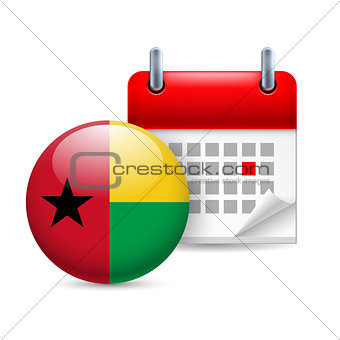 Icon of National Day in Guinea-Bissau
