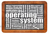 operating system word cloud