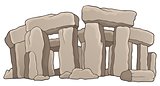 Ancient stone monument theme 1