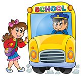 Image with school bus theme 7