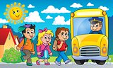 Image with school bus topic 2
