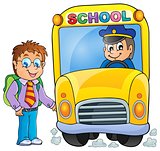 Image with school bus topic 3