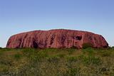The other side of Ayers Rock