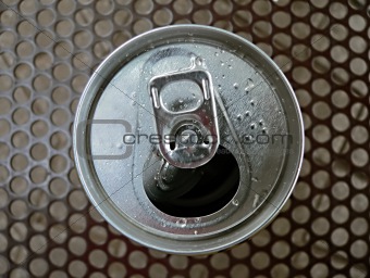 top of can bottle