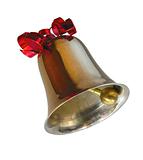 Ringing bell, isolated on white, with clipping path