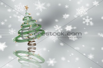 3D Christmas tree