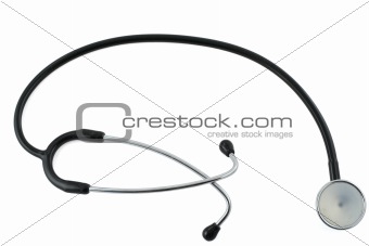 stethoscope isolated on white #2