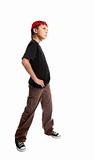 Youth standing pose