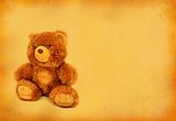 retro teddy bear