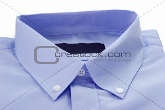 Detail of blue shirt 