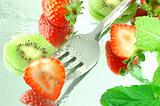 Strawberries & Kiwi