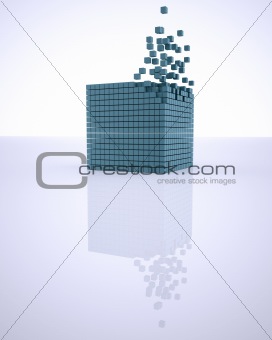 custom software block cube