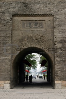 China Xian (Xi'an) City Wall
