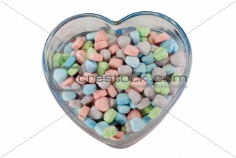 pastel valentine hearts