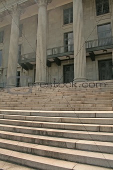 Judicial Courthouse Steps Leading to the Supreme Court